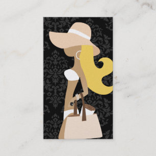 Tarjeta De Visita Gorra del Blonde del fashionista del bikini de 311