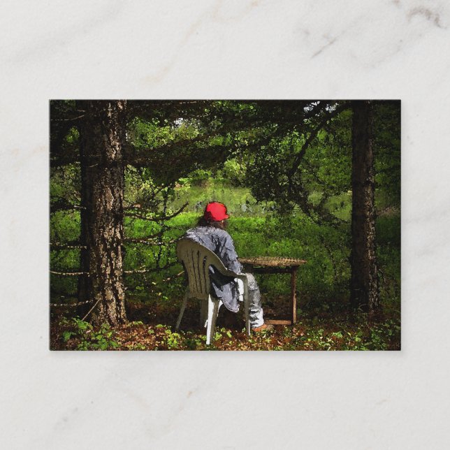 Tarjeta De Visita Gorra rojo ATC (Anverso)