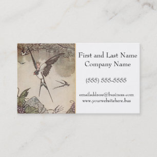 Tarjeta De Visita Gorrión del montar a caballo del bebé, los cuent