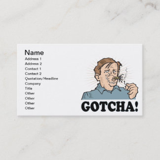 Tarjeta De Visita Gotcha