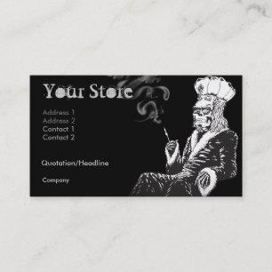 Tarjeta de visita gótica 3