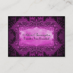 Tarjeta De Visita Gótico elegante de Gastlinplume