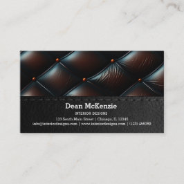 Tarjeta De Visita Grabado en relieve de cosecha sin soldadura