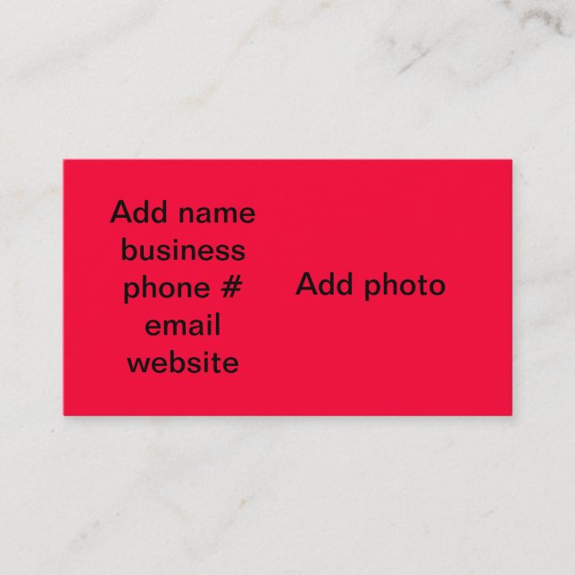 Tarjeta De Visita Gracias por su (Anverso)