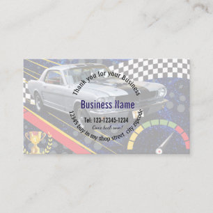 Tarjeta De Visita Gracias por su marca comercial empresarial editabl