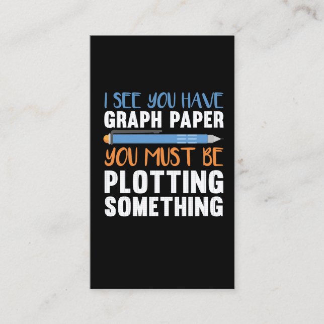 Tarjeta De Visita Graciosa geometría del profesor de matemáticas tra (Anverso)