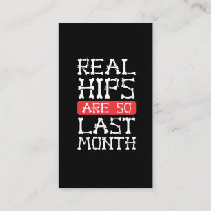 Tarjeta De Visita Graciosa recuperación de cirugía de reemplazo de