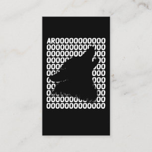 Tarjeta De Visita Gracioso perro Lover Howling Wolf