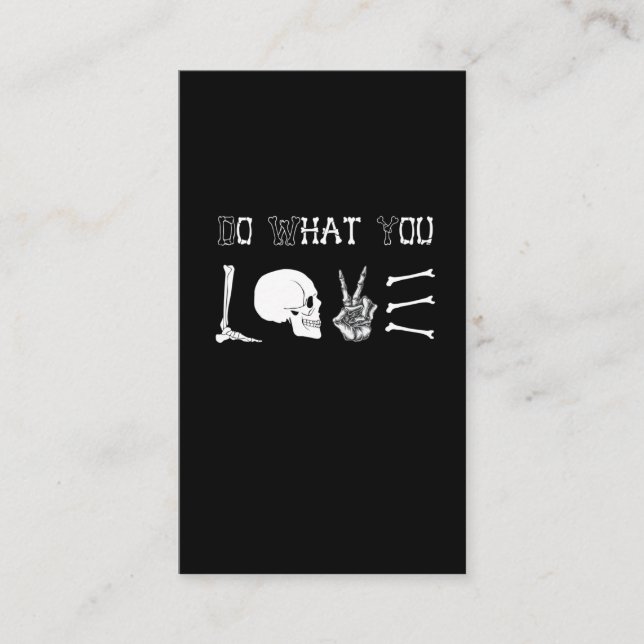 Tarjeta De Visita Gracioso Radiología Xray Skeleton Rad Radiólogo Te (Anverso)