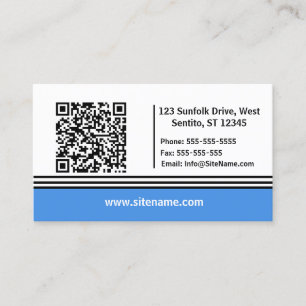 Tarjeta De Visita Gradiente azul abajo Simple Profesional Moderno