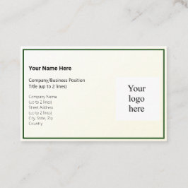 Tarjeta De Visita Gradiente de tonos dorados y logotipo de cazador E
