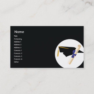 Tarjeta De Visita Graduación - negocio