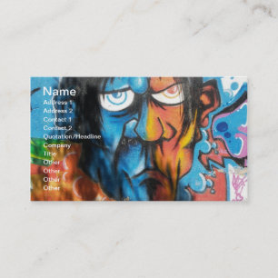 Tarjeta De Visita Graffiti Art Bumper Sticker