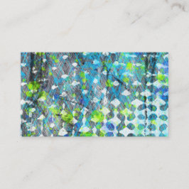 Tarjeta De Visita Graffiti de tormenta costera