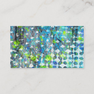 Tarjeta De Visita Graffiti de tormenta costera