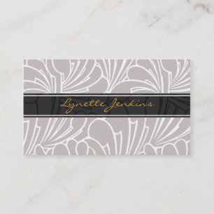 Tarjeta de visita gráfica del modelo