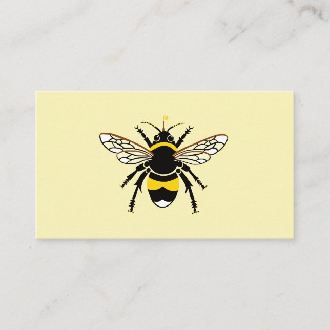 Tarjeta De Visita Gráfico original BEE - Especies en peligro de exti (Anverso)
