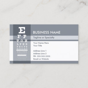 Tarjeta De Visita gráfico visual profesional