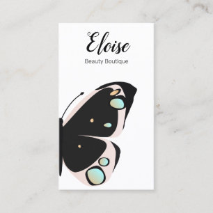 Tarjeta De Visita Gran belleza mariposa