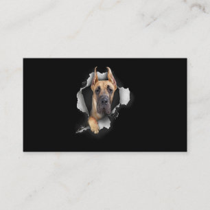 Tarjeta De Visita Gran Dane T Great Dane Lover Gran Dane