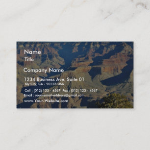 Tarjeta De Visita Grandes Cañones con vistas