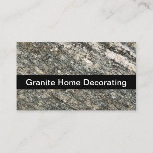 Tarjeta De Visita Granito Decoración del Hogar