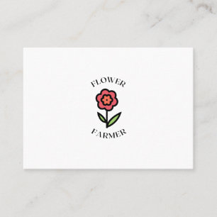 Tarjeta De Visita granja de cultivos de jardinería