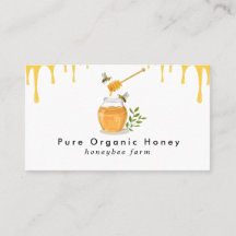 Granja de miel orgánica moderna