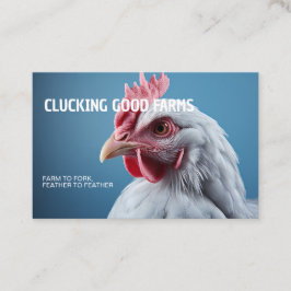 Tarjeta De Visita Granja de pollo
