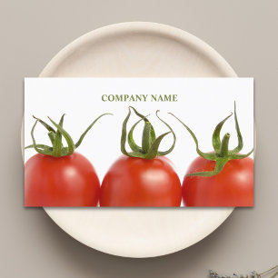 Tarjeta De Visita Granjero limpio elegante del nutricionista de la