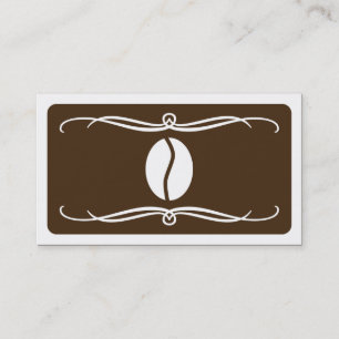 Tarjeta De Visita grano de café de la MOD (personalizable del color
