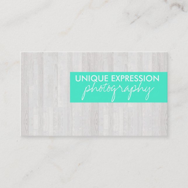 Tarjeta De Visita Grano de madera (Anverso)