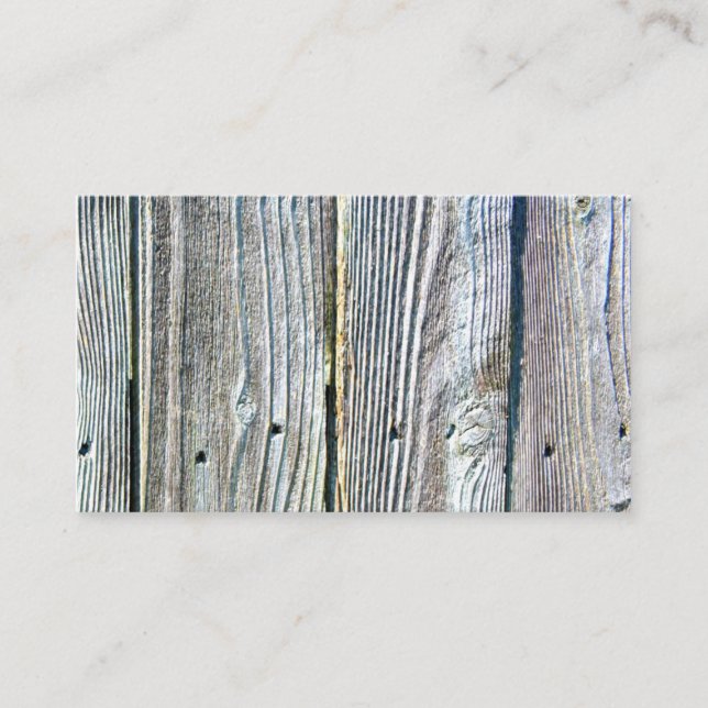 Tarjeta De Visita Grano de madera de madera de madera de madera de m (Anverso)