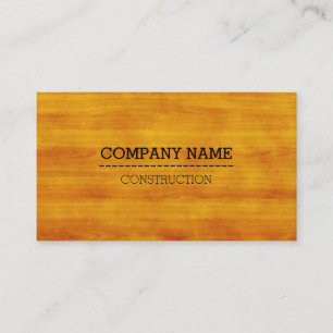 Tarjeta De Visita Grano de madera moderno profesional