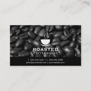 Tarjeta De Visita Granos de Café