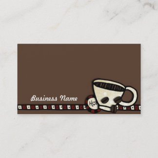 Tarjeta De Visita Granos de café