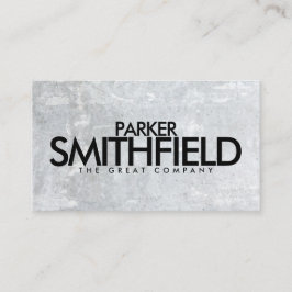 Tarjeta de visita Gray Concrete Stone