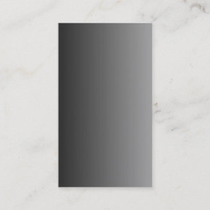 Tarjeta De Visita Gray Ombre