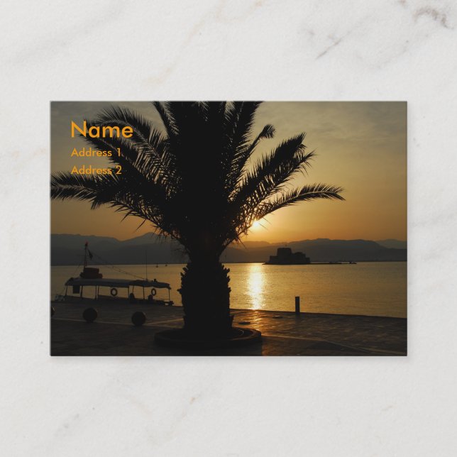 Tarjeta De Visita Grecia (Anverso)