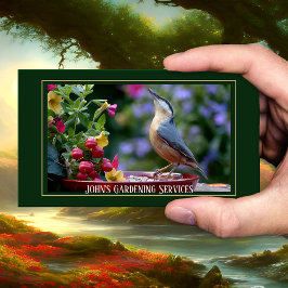 Tarjeta de visita Green Landscaping Gardening