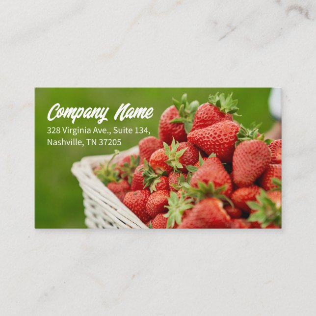 Tarjeta de visita Green Lifestyle Healthy Life (Anverso)