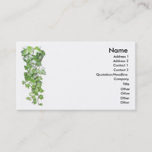 Tarjeta de visita Green Vine