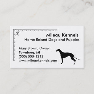 Tarjeta De Visita Greyhound