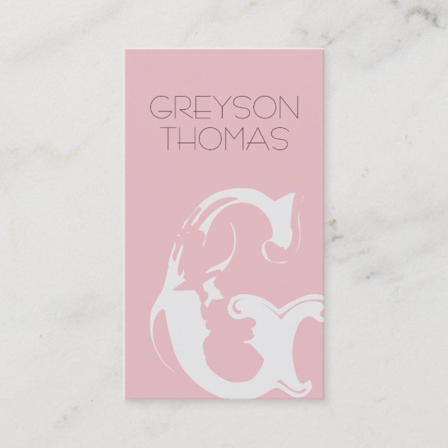 Tarjeta De Visita Greyson (Anverso)