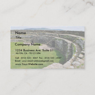 Tarjeta De Visita Griahan del fuerte de piedra de Aileach