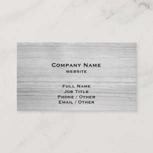 Tarjeta de visita gris clara del granito