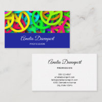 Groovy Peace firma modelo arcoiris