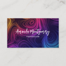 Groovy Resumen de Swirls y Círculos Guay