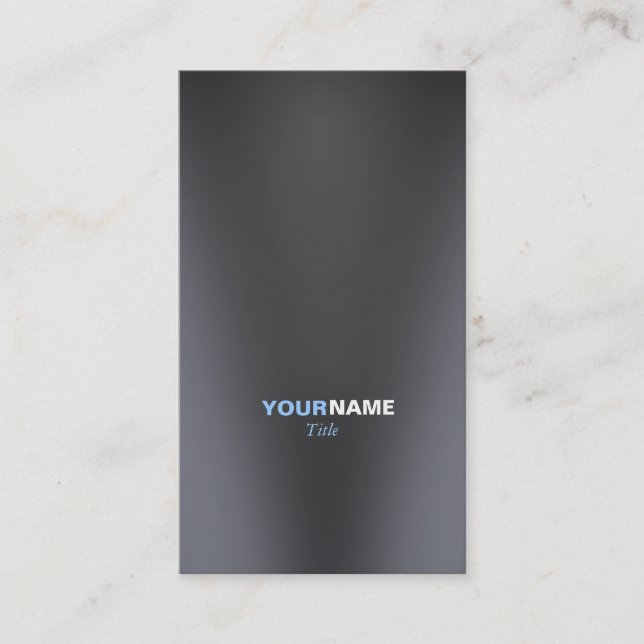 Tarjeta De Visita Groupon Metall (Anverso)