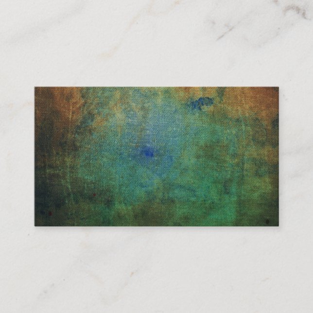 Tarjeta De Visita Grunge (Anverso)